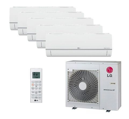 Мульти сплит-система LG на 5 комнат (20+20+20+20+20 кв.м.)