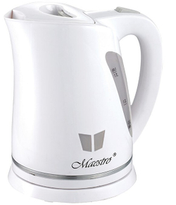 MR-038-WHITE Эл.чайники 1,7л (диск.) Maestro
