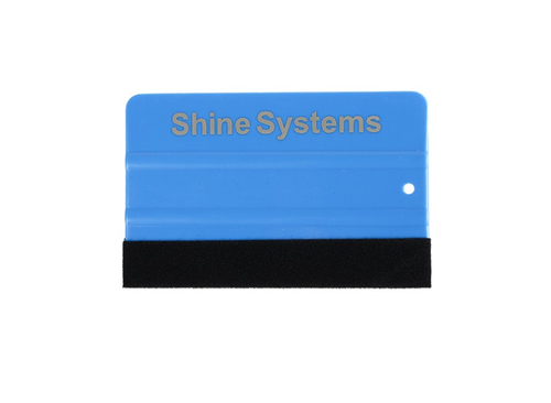 Shine Systems Выгонка жесткая синяя с черной микрофиброй 12,6*8см