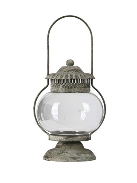 Подсвечник "Антик грин" большой 14x11xH27 см