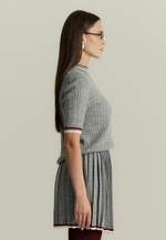 Джемпер с коротким рукавом GIA