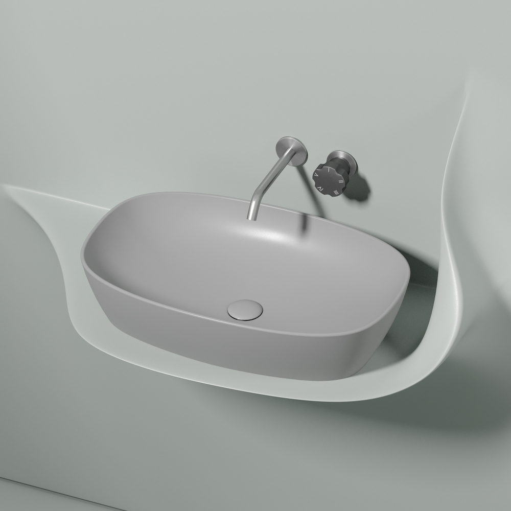 Раковина Ceramica Nova Element 60 см CN6049MSG серая