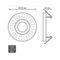 Встраиваемый светильник Gauss Backlight BL137