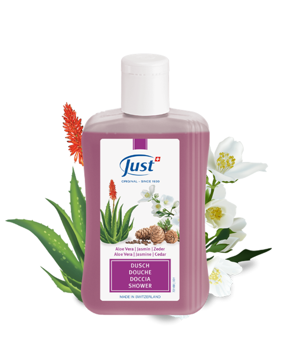 Just Гель для душа Алое Вера и Жасмин «Aloe Vera/Jasmin/Cedar» 250ml