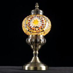 Citilux Каир CL419815 Настольная лампа Мозаика Янтарь