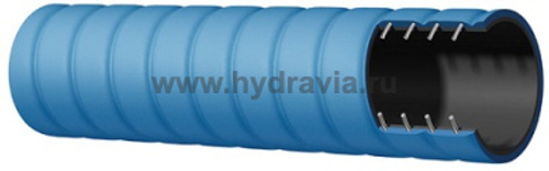 Рукав для топлива, бензина, масла и нефти DN 102 P=10 серия 606АE (S&D, морозостойкий,гофр.)