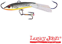 Балансир LUCKY JOHN Fin 5 (+тройник), 70 мм, цвет 47H