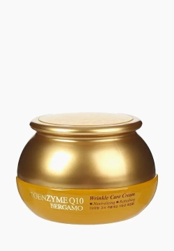 Bergamo Coenzyme Q10 Wrinkle care Cream Омолаживающий крем с коэнзимом Q10 50 г