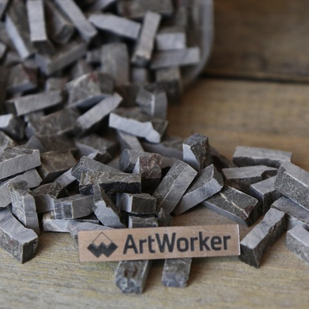 Колотый натуральный камень Magic Brown, 350 гр