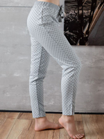 Домашние брюки на резинке (Размер: M) (Цвет: серый)