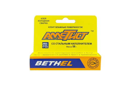 Клей холодная сварка сталь "Аметист" 58г.