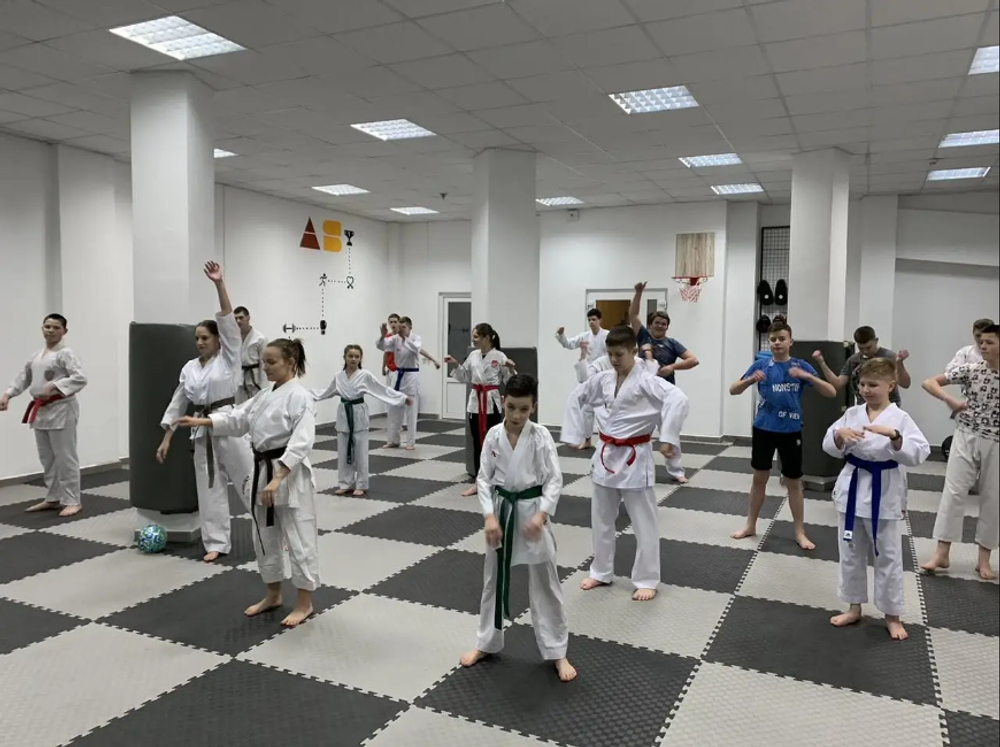 Будо-мат (татами) BABYPUZZ (1 плита 100x100x2см, 1кв.м./уп) "Черный"