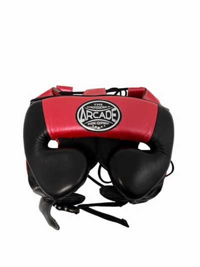 Шлем мексиканский Arcade черно-амарантовый