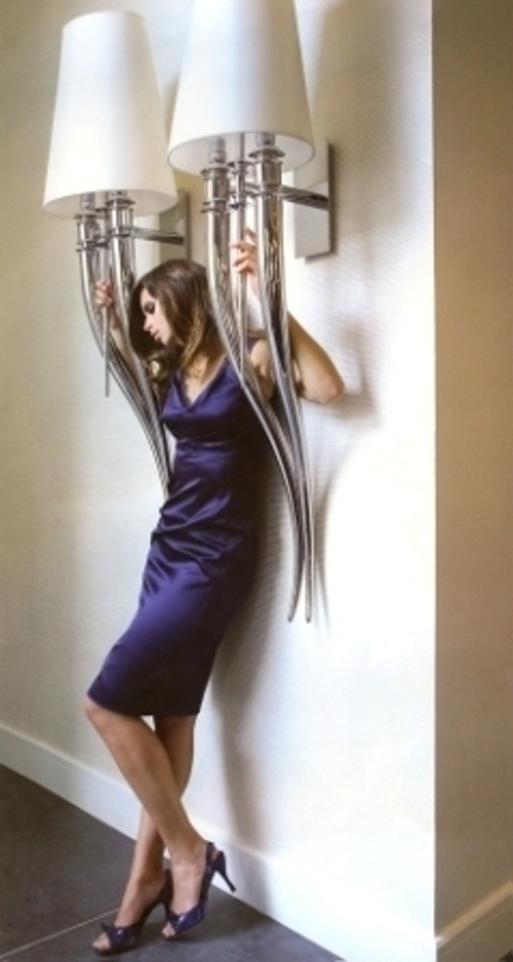 Бра Brunilde Silver