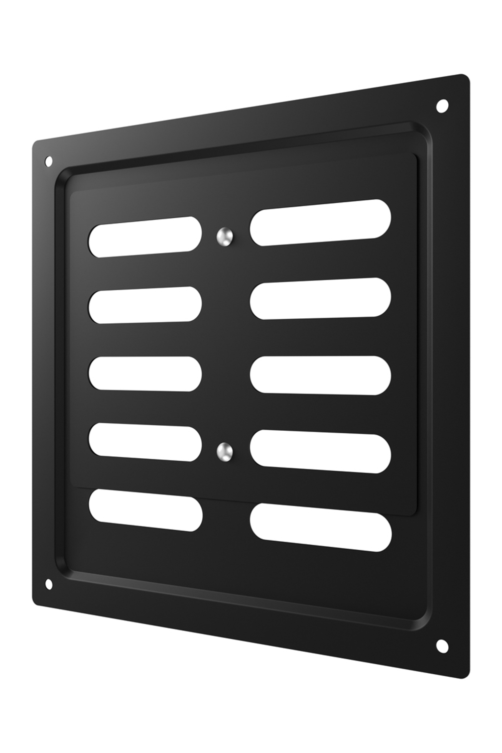 Решетка вентиляционная MER регулируемая 175х175 оцинкованная сталь ERA