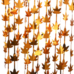 Занавес дождик Листья осенние, 100х200см, 1 шт.