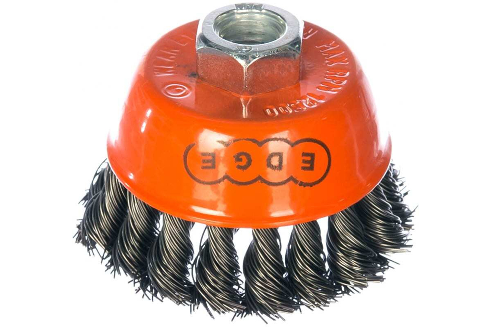 Щетка чашеобразная витая (75 мм; М14) EDGE by PATRIOT 813010006