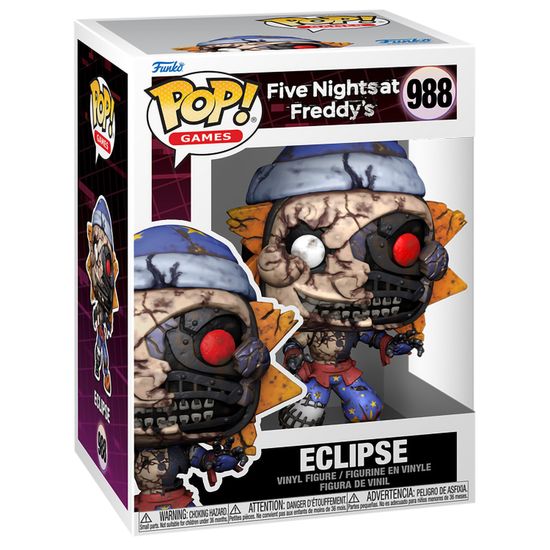 Фигурка Funko POP! Games FNAF Security Breach Ruin Eclipse (988) 72473 / Фигурка Фанко ПОП! по мотивам компьютерной игры "Пять ночей с Фредди", Эклипс