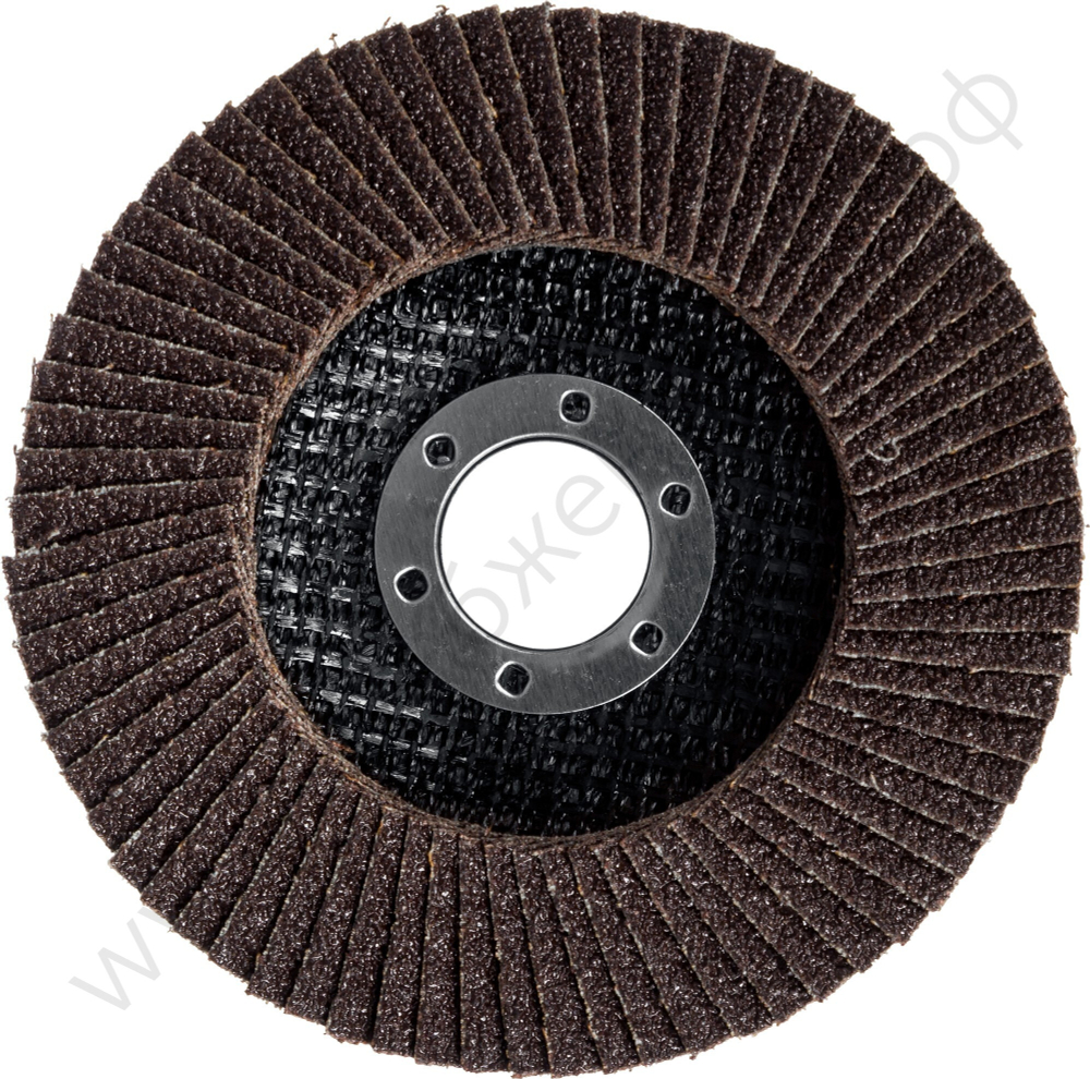 ЛУГА 180 мм, P80, КЛТ, Круг лепестковый торцевой (3656-180-80)