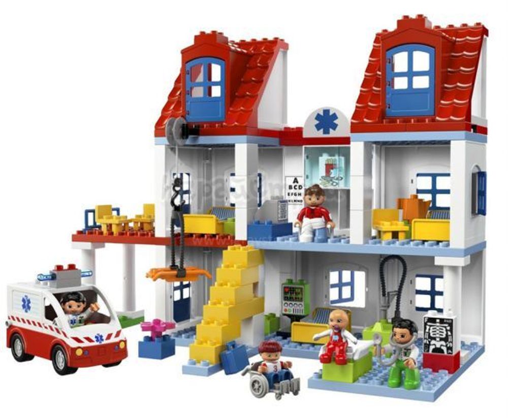 Купить Конструктор LEGO-DUPLO Большая городская больница