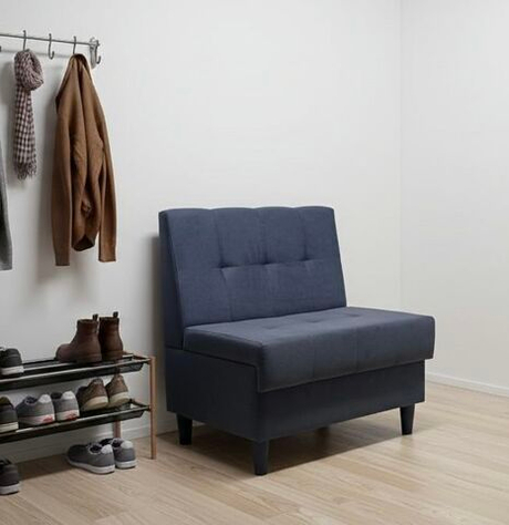 Стильный компактный диван Фабрики ОНИКС из практичного и износостойкого материала с оригинальным дизайном, вместительным ящиком для хранения, мягким наполнителем для дома, дачи и офиса