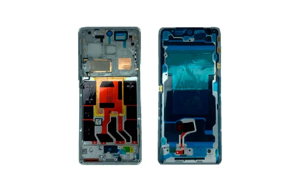 Средняя часть корпуса (рамка) для OnePlus 12 белая (Leave blank)