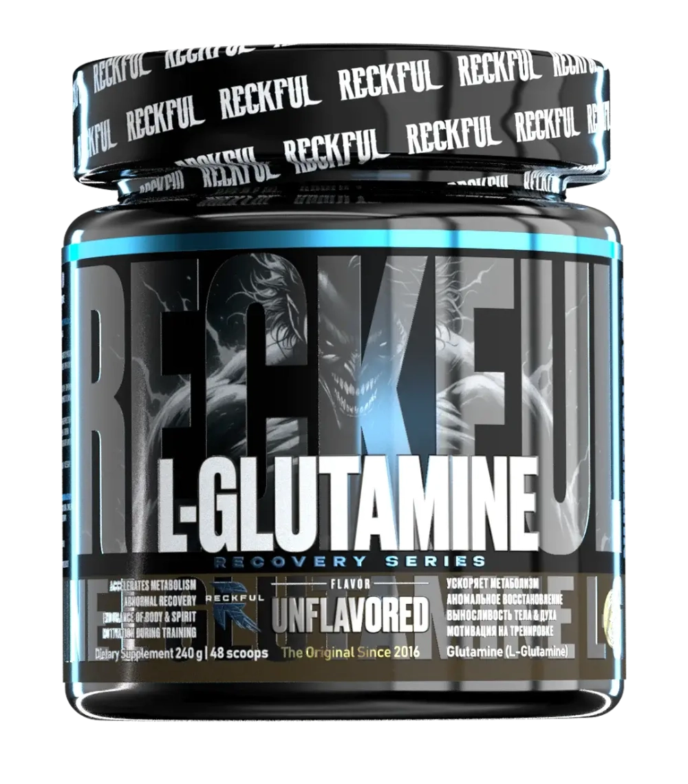 Аминокислота Reckful L-Glutamine 240 г без вкуса