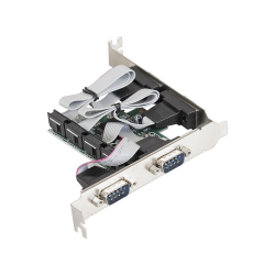Планка в корпус Exegate EX283705RUS Контроллер EXE-310 PCI-E, 4*COM port (OEM)