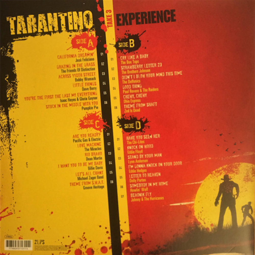 Сборник / The Tarantino Experience Take 3 (Coloured Vinyl)(2LP)