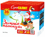 Батарея салютов "Зимние каникулы" (0,8 х 36)