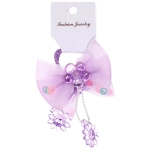 Резинки для волос детские 2шт «КОНФЕТКИ», цветочки, микс 5 цветов, d-3см