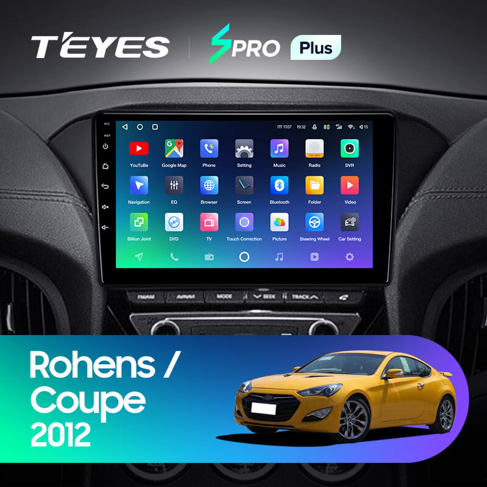 Teyes SPRO Plus 9" для Hyundai Rohens Coupe 2012