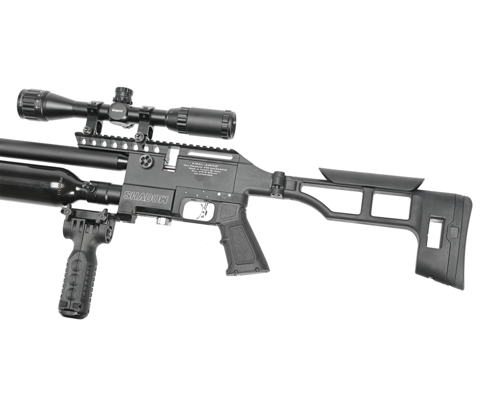 Винтовка пневматическая KRAL ARMS Puncher Maxi 3, SHADOW, кал. 5.5мм пластик