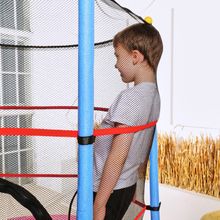Батут детский DFC SMRKIDS 55&amp;quot; с сеткой, PINK
