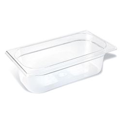 Гастроемкость 1/3 h100 мм поликарбонат 325*175*100 мм прозрачная 4,1 л P.L.