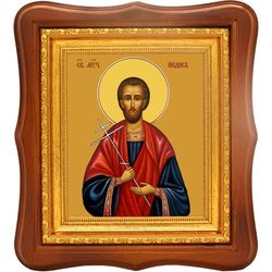 Индис Никомидийский святой мученик. Икона на холсте.