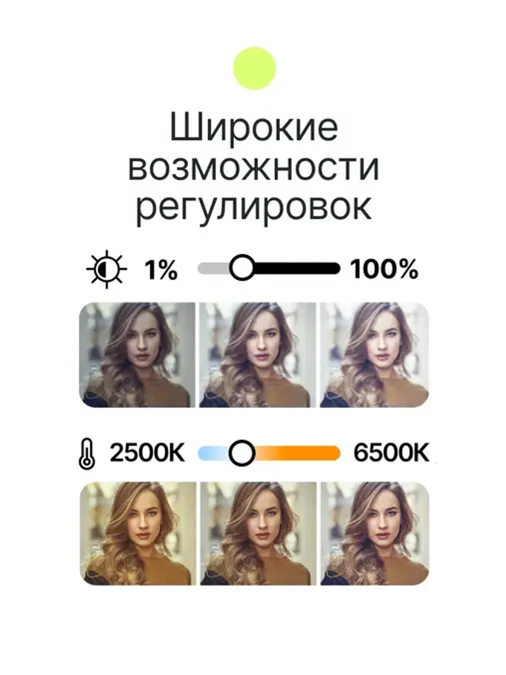 Осветитель светодиодный Raylab RL-LED08BI-2 2500-6500K 3100mAh