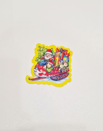 Новогодние малышки-открытки, (10 шт.)