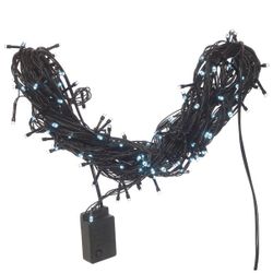 GAEM Электрогирлянда (100 теп.белых LED, 8 режимов свечения, шнур 1м, 4W), L10,5м