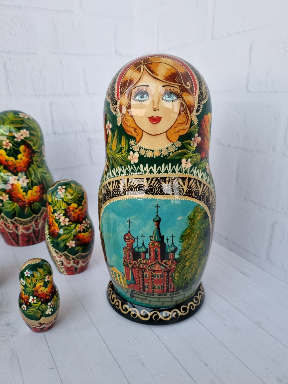 Матрешка "Санкт-Петербург" 7 мест