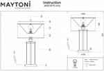 Настольная лампа декоративная Maytoni Impressive MOD151TL-01G