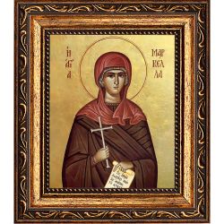 Маркелла Хиосская святая мученица. Икона на холсте.