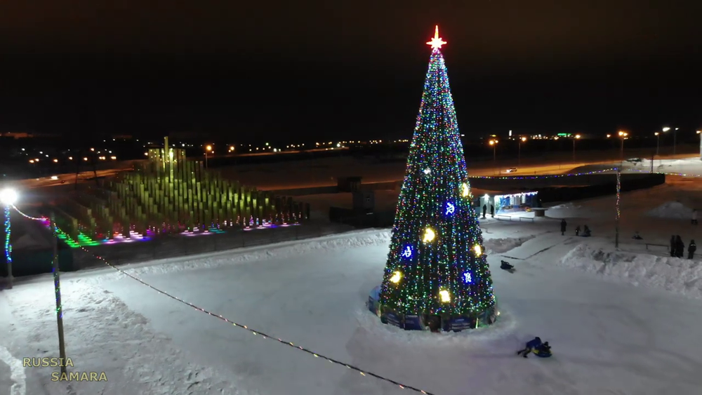 Уличная гирлянда "Динамика GT" (24В) - для елок от 3 до 18 м