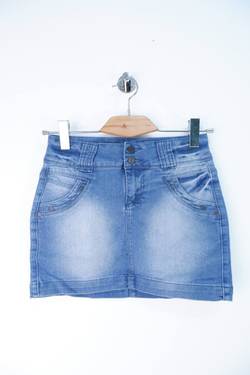 Юбка Clever Wear джинсовая, маркировка 25/34, визуально 40/42 размер