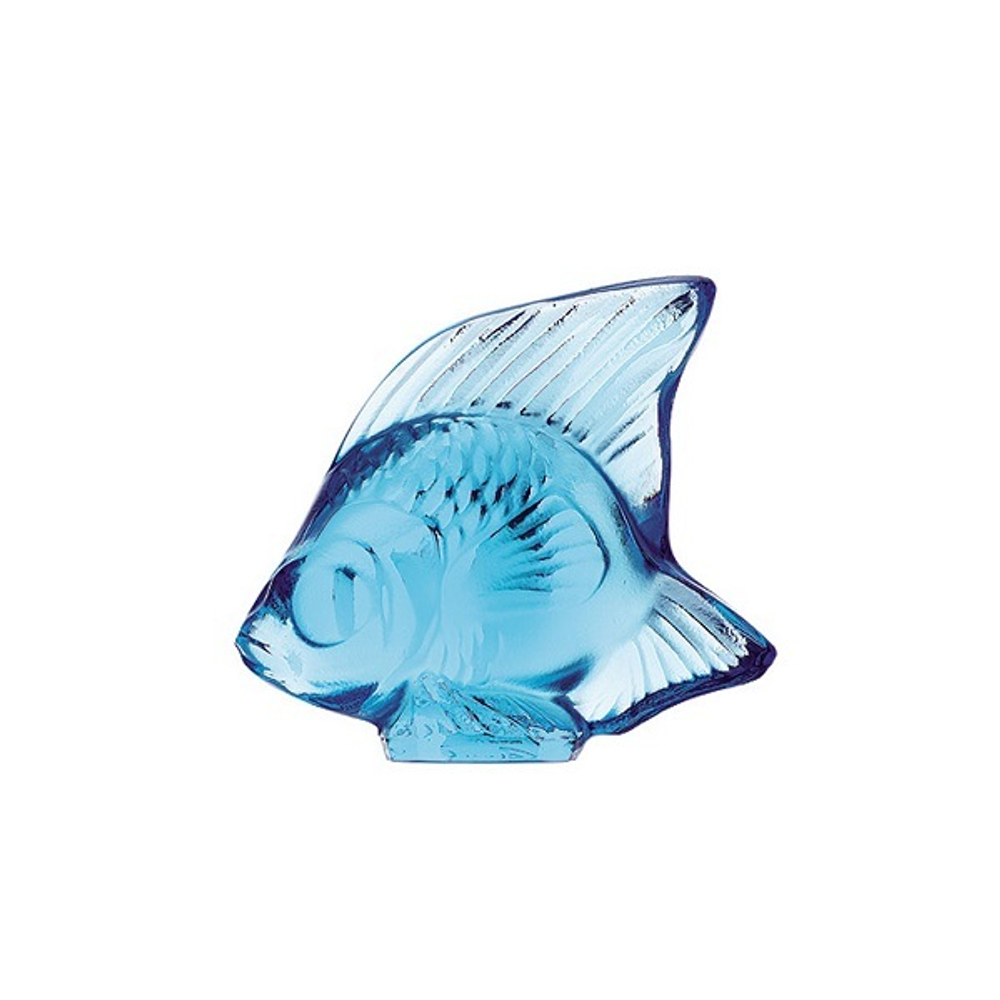 Рыбка голубая