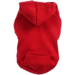 Кофта - толстовка для мелких пород собак «BRO Style», цвет бордовый, р XL (на флисе)