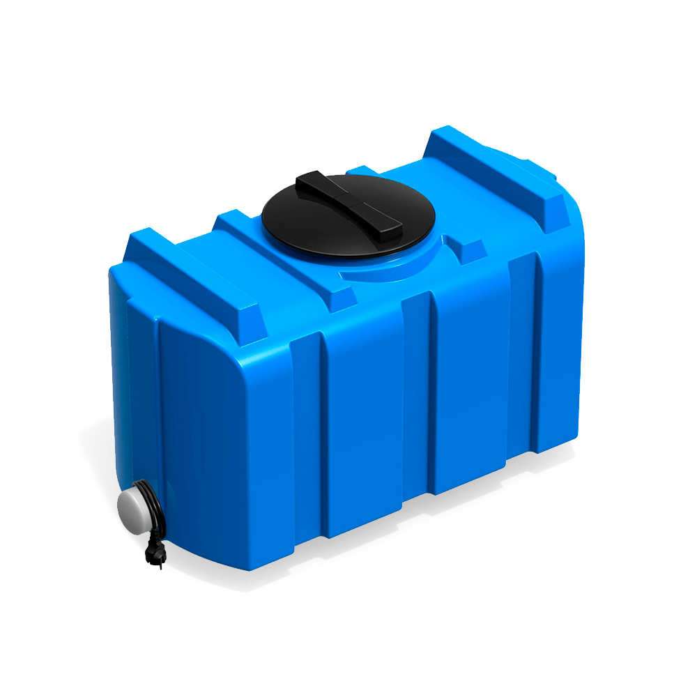 Бак для душа серии «R» 200 л  синий Полимер-Групп(990x480x690см;10кг;синий) - арт.559263.1