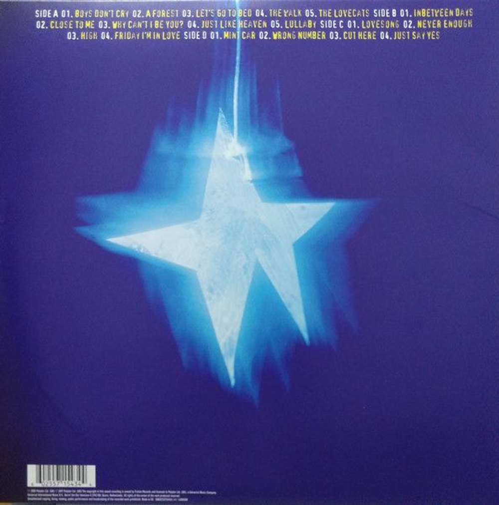 Виниловая пластинка The Cure Greatest Hits