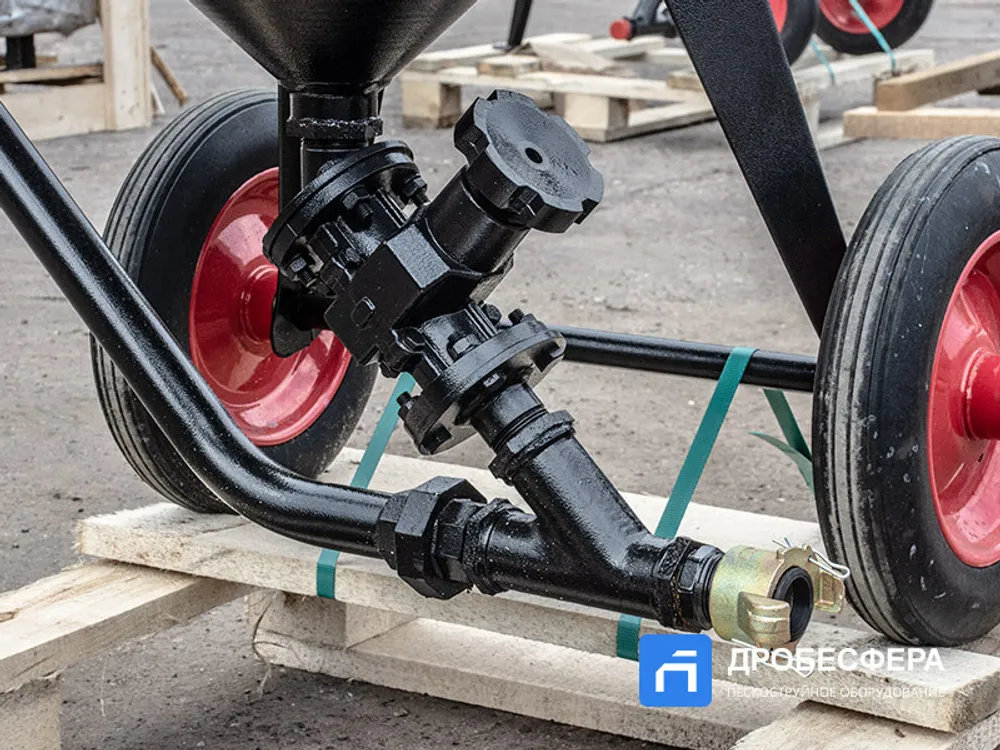 Дробеструйный аппарат PST-PS-160-3 с ДУ и влагоотделителем