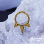 Кликер Spiked PVD Yellow 1.2мм